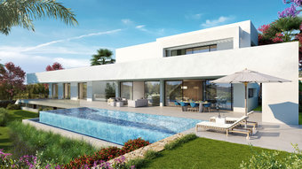 Veelzijdige en ruime luxevilla met prachtig uitzicht in Benahavis